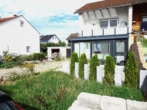 Außenansicht - Neu modernisierte DHH in guter Lage…, mit Wintergarten und Doppelgarage in 89257 Illert.-Betlinshausen